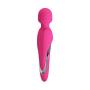 Pretty Love Michael Heating Body Wand - 7 Functions of Vibration - Heatable up to 48 C / 118.4 F Sex Toy, Pink