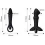 Koungyun Silicone Amal Plug Vibe Waterproof Health Six-Toys for Men Women