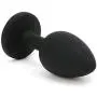 ❤ Black Small Silicone Amal Plug Jewelry Massage Six Toy Amus for Women Men ❤ Black Small Silicone Amal Plug Jewelry Massage Six Toy Amus for Women Men