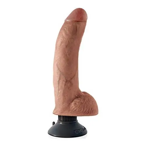 Pipedream Products King Cock 9" Vibrating Cock with Balls , Tan, 21.28 Lb Pipedream Products King Cock 9" Vibrating Cock with Balls , Tan, 21.28 Lb