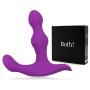 Prostate Massager, Anal Plug Sexual Vibrator with 2 Powerful Motors Multi Stimulation Modes for Men P-spot Anus and Womens’ Clitoris G-spot, Purple