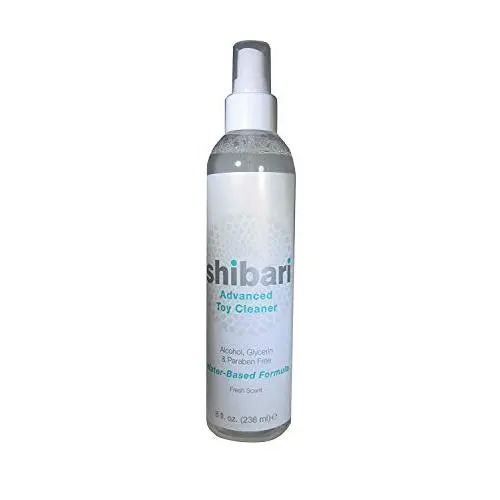 Shibari Advanced Antibacterial Toy Cleaner, 8oz Spray Bottle