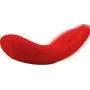 Lickerlish 10-Mode USB Rechargeable Red Silicone Clitoral Vibrator, 5 Ounce