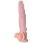 Realistic Penis Enlarger Extension Silicone Penis Enlarger Sleeve with Cock Ring for Men(6.7inch) Realistic Penis Enlarger Extension Silicone Penis Enlarger Sleeve with Cock Ring for Men(6.7inch)