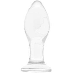 Hustler 4" Classic Glass Butt Plug