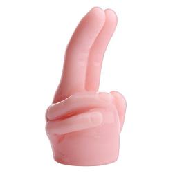 Wand Essentials Pleasure Pointer Two Finger Wand Attachment