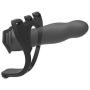 Doc Johnson Body Extensions - BE Ready - Hollow Strap-On System - Silicone Harness with Elastic Waist Band and 3 Hollow Dildos