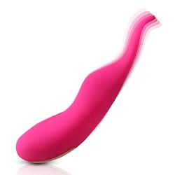 LEVETT Rechargeable Clitoral Vibrator Handheld Personal Wand Massager Waterproof Multi Speed Powerful G Spot Sex Toys for Woman