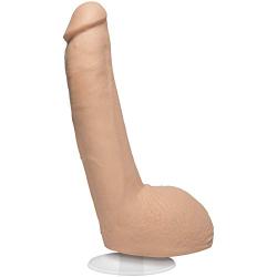 Doc Johnson Signature Cocks - Xander Corvus - 9 Inch ULTRASKYN Cock with Removable Vac-U-Lock Suction Cup, Vanilla