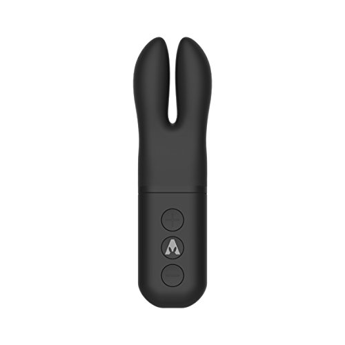 The Pocket Rabbit Silicone Vibe Waterproof Black