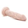 Eden 7.75" Beginner Realistic Dildo Suction Cup Harness Compatible (Beige)