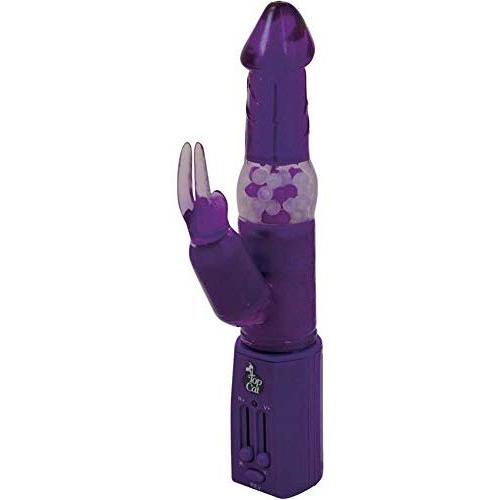 Rabbit Pearl Dual Action Vibe 9.5 Inch Purple