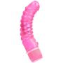 Golden Triangle Silky Stud Waterproof Vibrator, Pink