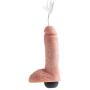 Pipedream King Cock Squirting Cock with Balls, 8", Flesh