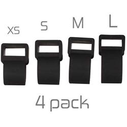 Anti-Loss Ring for JUUL - Silicone Ring Pack Compatible with JUUL (Device not Included) (Black)