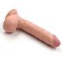 JHKJDF Creative Unique 9 Inch Wand Beginners Soft Friction Flexible Personal Relax Massager Easy to Clean with Handsfree Suction Cup for Women Fun Toys