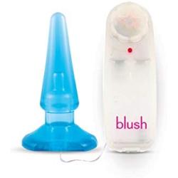 Multi Speed Remote Controlled Vibrating Butt Plug - Anal Buttplug - Sex Toy for Women - Sex Toy for Men (Blue)