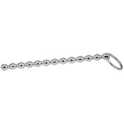 Eastern Delights Elite 5.87 Inch Stainless Solid Urethral Sounding Penis Plug, 8.8mm Bead