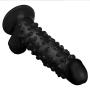 InvincibleFun Ergonomics 9.4 Inch Bump Design Reǎlistic Ď-Dîld`ɔ Magic Wand with Strong Suction Cup Personal Relax Massage Wand for Women Fun Toys Enrich