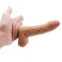 Risareyi Male 3D Realistic Body Insert Stick For Women 6 inch Huge Flesh Toy G-spot Stimulate Toy Self Pleasure
