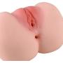 Pansdd Realistic Super Soft Woman Love Doles ffor Men Male Toy T-Shirt Silicone Big Ass Butt Safe and Durable (Color : Skin)
