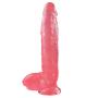 InvincibleFun Personal Body Relaxation Massager Ultra-Soft Body Safe Material PVC Waterproof and Easy to Clean Realistic Toy with Suction Cup for Hands-Free Play, 31 cm Portable Toys Enjoy
