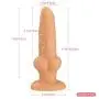 Lxyxyl 8.1 inch Lifelike Waterproof Big Size Personal Relax Massager Wand for Women