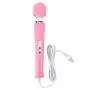 Wand Massager Electric Handheld Massager with Magic 10 Powerful Speeds Strongest Therapeutic Vibrating Power for Sore Back, Foot, Body Muscle Aches (Pink)
