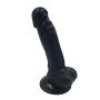 Full 12 in Realistic and Soft 100% Waterproof Big Size Toy - Black - Gaozhonggaoer1.1