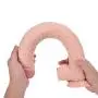 Healifty Realistic Vibrating Dildo Soft G-Spot Penis Dong Vaginal G-spot Anal Masturbation Sex Toy for Female Women (Skin Color)