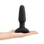 b-Vibe Rimming Plug 2 Splash Proof Remote Control Vibrating Butt Plug - Black b-Vibe Rimming Plug 2 Splash Proof Remote Control Vibrating Butt Plug - Black