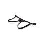 CalExotics Her Royal Harness The Countess – Premium Adjustable BDSM Probe Strap O Plus Size Harness – Sex Toys for Couples and Women - Black