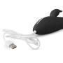 Sway Vibes No. 2 Vibrant Toy Black Therapeutic Cordless Vibrator with 12 Multi-Speed Vibration Modes. 22,5 cm, G Spot Vibrator Stimulator- Discreet Packaging