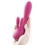 Je Joue Fifi Rabbit Three Motors With Five Independent Speeds and Patterns, Fuchsia