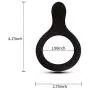 LEVETT Flexible Silicone Cock Rings, Penis Enlarger Stronger and Harder Erection to Prolonging Climax Sex Toys for Men (Flexible size) LEVETT Flexible Silicone Cock Rings, Penis Enlarger Stronger and Harder Erection to Prolonging Climax Sex Toys for Men (Flexible size)