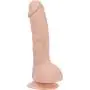 Pure Love 7.5 Inch Silicone Dildo with Suction Cup, Beige Color Dong, Adult Sex Toy Pure Love 7.5 Inch Silicone Dildo with Suction Cup, Beige Color Dong, Adult Sex Toy