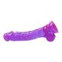 Realistic Soft 9.4 Inch Silicone Hands Huge Massage with Strong Suction Cup for Women - Purple of Love - Rocket Toy for Women