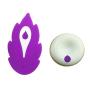 Wireless Remote Anal Plug Male Prostate Massager with 10 Vibration Modes,Waterproof Anal Sex Toys Vibrator for Men & Women and Couple Play Fun (Purple)