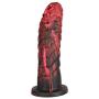 Amosfun Huge Dildo Toy Realistic Colorful G-spot Massager Penis with Suction Cup