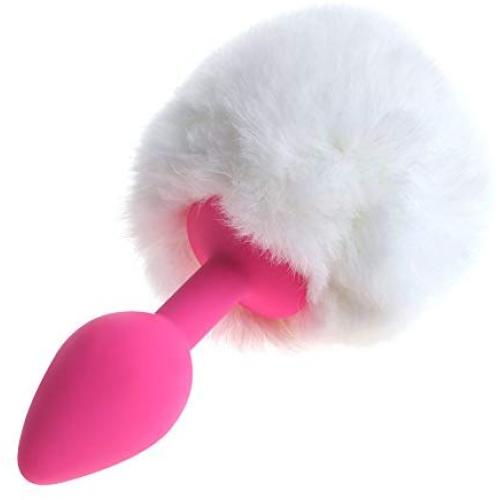 BUBUCAST Plug Rabbit Tail Plug Backyard Toys Silicone Panties Toy