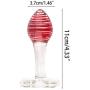 Ruiboyer Amal Plug Glass Arch Base Bead Toys for Beginner Adult Couples