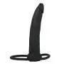 Silicone Double Penetration Cock Ring Penis Enhancer Dildo Sex Toy Silicone Double Penetration Cock Ring Penis Enhancer Dildo Sex Toy