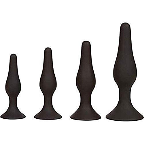 Worth Having/L Toy 4PCS A-nagrave;l% Training Set for Beginner Women, Plug Wide Men (Color : Black)