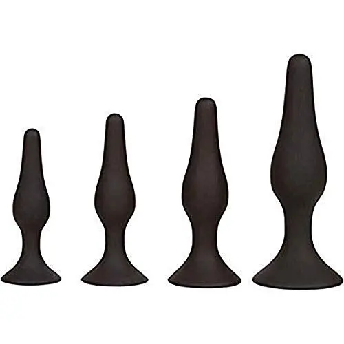 Worth Having/L Toy 4PCS A-nagrave;l% Training Set for Beginner Women, Plug Wide Men (Color : Black) Worth Having/L Toy 4PCS A-nagrave;l% Training Set for Beginner Women, Plug Wide Men (Color : Black)