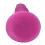 Yasuodd 4.33Inch Silicone Waterproof Tools for Women with Strong Suction Cup Hands (Color : Purple)