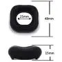 TPTPMAY Superior Silicon Flat Silicone Pennis Sleeve Powerful Massage Long Lasting Toys for Men TPTPMAY Superior Silicon Flat Silicone Pennis Sleeve Powerful Massage Long Lasting Toys for Men