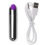 endosy Rechargeable Mini Massager,10 Different speeds and Powerful Vibrations, USB Rechargeable,Cordless