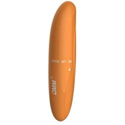 WEI EI High Frequency Waterproof Smooth Ultra-Silent Vib Mssager G-Stimulator Women Couples (Orange)