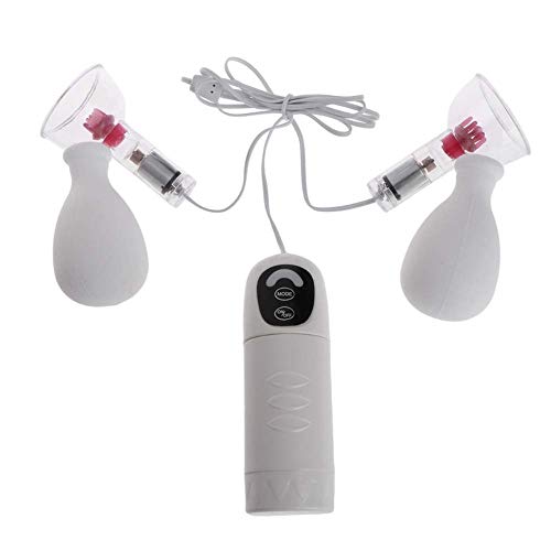 7 Stimulating Female Māsturbátiǒn Toys for Women Patterns Vibrating Nípplě Suckers Electric Ví-bratórs Breast Massage Device