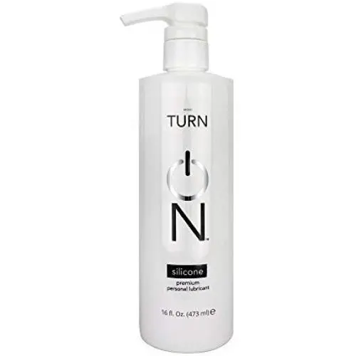 Turn On Personal Silicone Based Lubricant, 16 Ounce Bottle for Smooth Skin, Easy Clean-Up, and No Sticky Mess Turn On Personal Silicone Based Lubricant, 16 Ounce Bottle for Smooth Skin, Easy Clean-Up, and No Sticky Mess